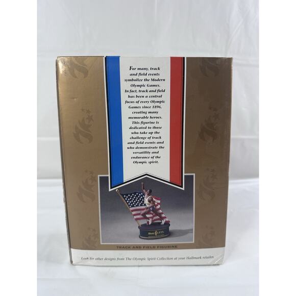THE OLYMPIC SPIRIT ATLANTA 1996 HALLMARK TRACK & FIELD FIGURINE - Picture 6 of 6